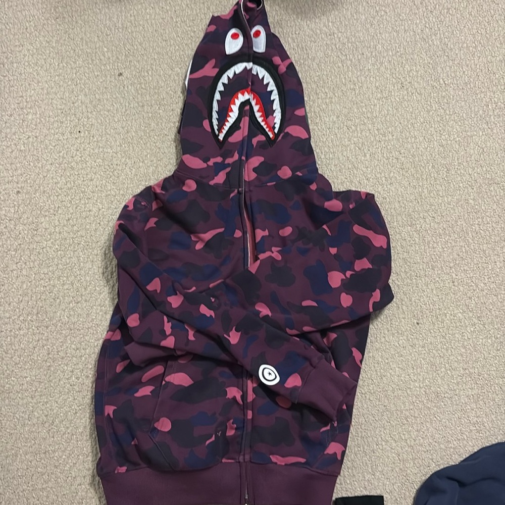 BAPE PURPLE HOODIE